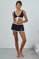 Out From Under Cowgirl Logic Denim Plunge Bralette