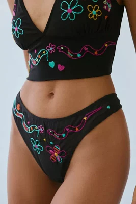 Only Hearts Year Of The Snake Vintage Thong