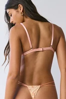 Out From Under Mia Strappy Lace-Trim Thong