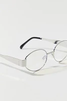 Agent Slim Metal Oval Readers