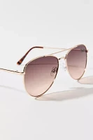 UO Essential Metal Aviator Sunglasses