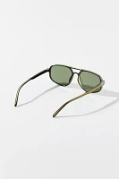 UO Essential Plastic Aviator Sunglasses