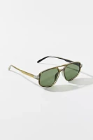 UO Essential Plastic Aviator Sunglasses