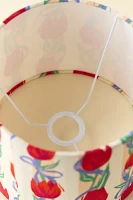 Tulip Print Woven Drum Lamp Shade
