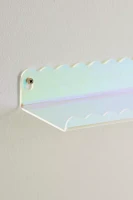 Wiggle Edge Acrylic Wall Shelf