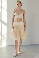 Out From Under Sophie Bow Longline Triangle Bustier Bralette