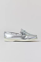 Sperry Women's Authentic Original 2-Eye Silver Boat Shoe