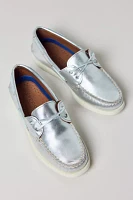Sperry Women's Authentic Original 2-Eye Silver Boat Shoe