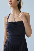 Out From Under Sunkissed Ruched Barrel Leg Jumpsuit