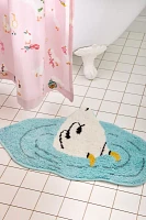 Cheeky Goose Shape Tufted Bath Mat