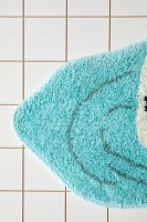 Cheeky Goose Shape Tufted Bath Mat