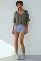 Out From Under Rebel Raw-Edge Oversized Tee