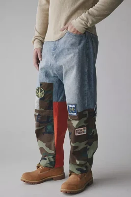 BDG Patched Baggy Barrel Jean