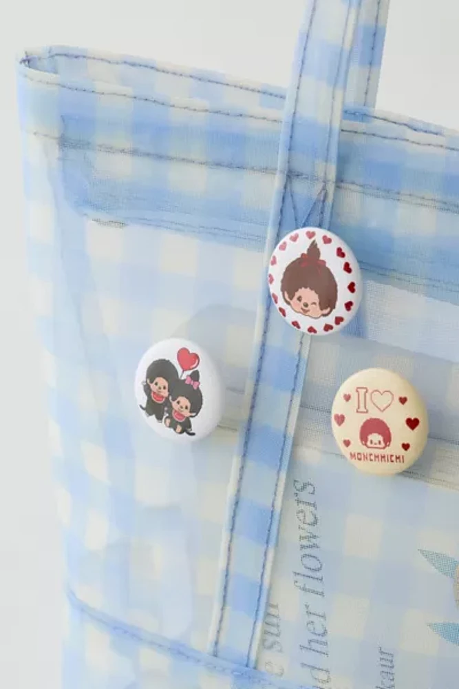 Monchhichi Pin Set