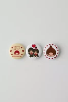 Monchhichi Pin Set