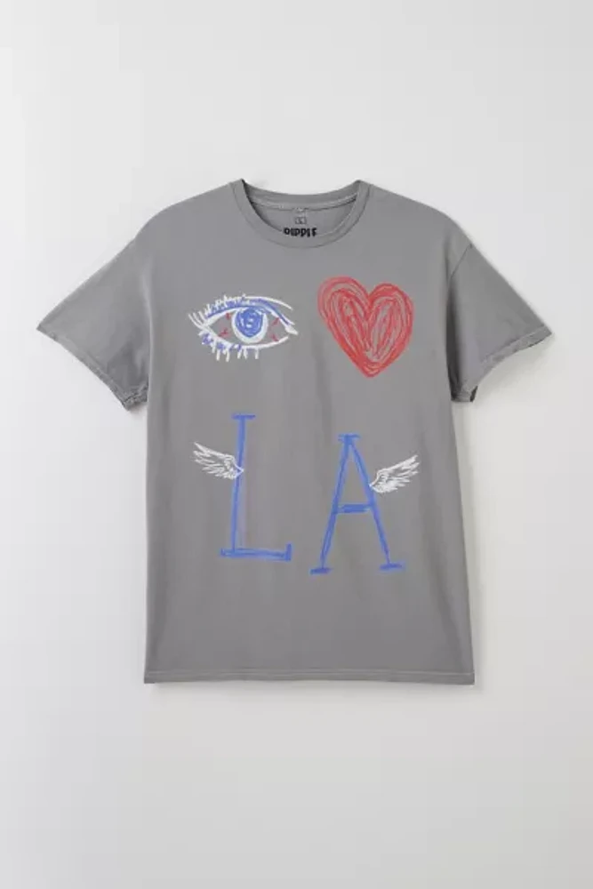 Eye Heart LA Graphic Tee