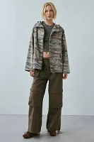 BDG Cammy Camo Shell Utility Jacket
