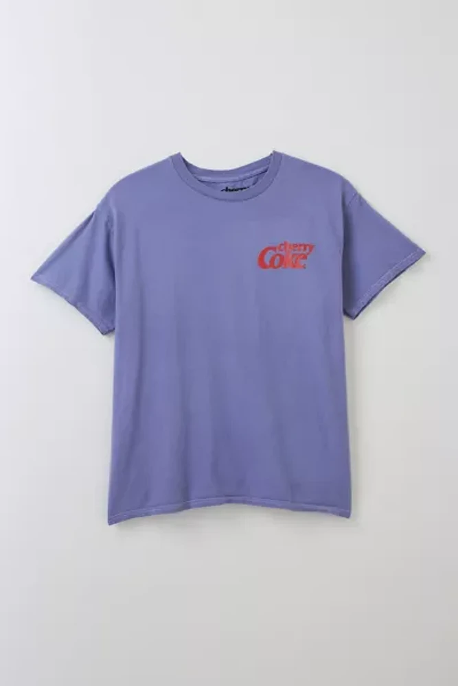 Cherry Coke Washed Cotton Graphic Tee