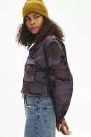 Urban Renewal Remade Overdye Camo Crop Jacket