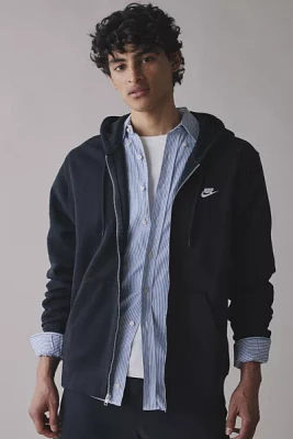 Nike Club Fleece Zip Hoodie Sweatshirt