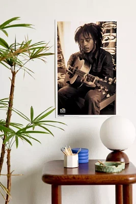 Bob Marley Sepia Poster