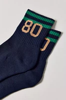 Varsity Stripe 80 Crew Sock