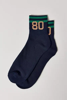 Varsity Stripe 80 Crew Sock