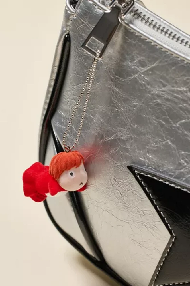 Studio Ghibli Ponyo Flocked Keychain