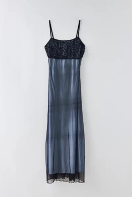 Vintage Mesh Maxi Dress