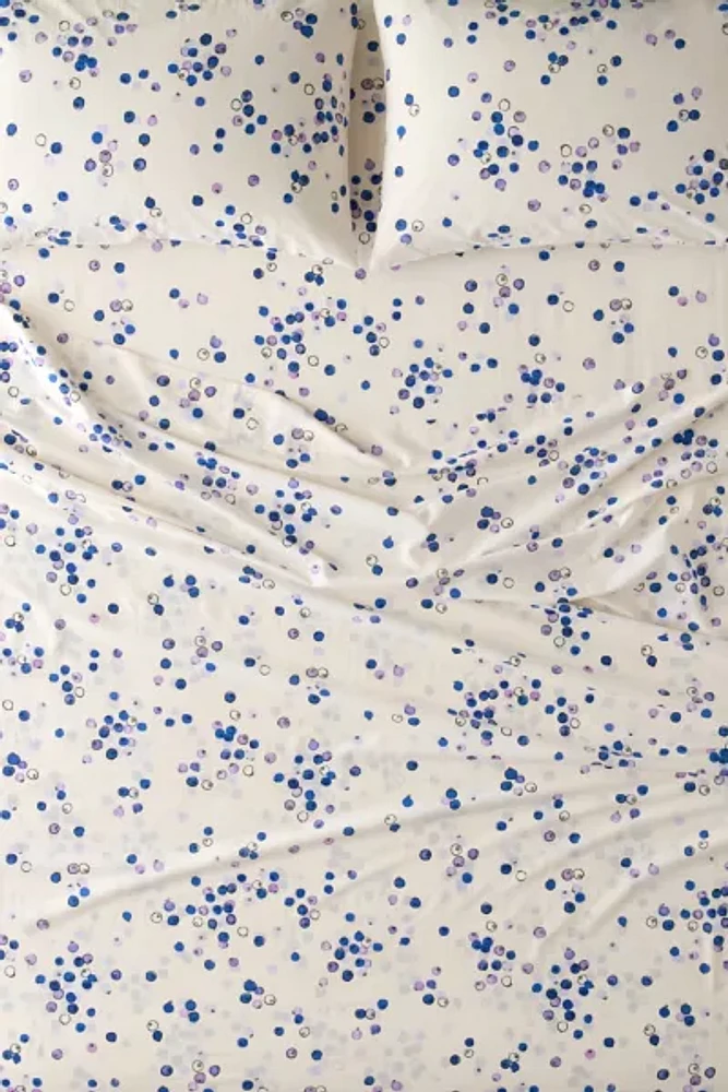 Blueberry Patterned Core Sheet Set