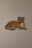 Tiger Shaped Textural Coir Doormat