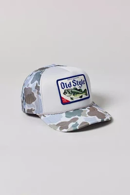 American Needle Old Style Patch Camo Trucker Hat
