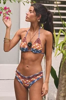 It’s Now Cool Azul The Crochet Triangle Bikini Top