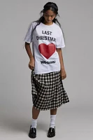 Wham! Last Christmas Heart Graphic Oversized Tee