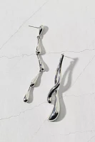 Rainy Days Drippy Metal Mismatched Earring