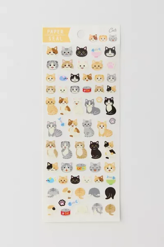 Cats Sticker Sheet