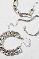 Tara Statement Chain Bracelet Set