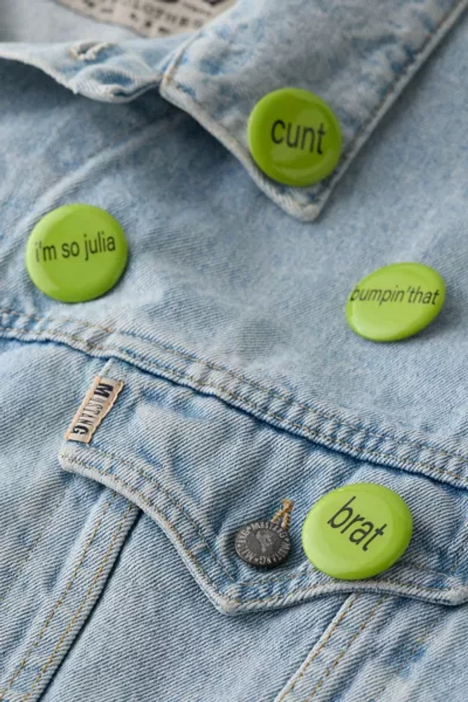 Bratty Pin Set