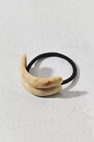 Resin Cuff Stretchy Ponytail Holder