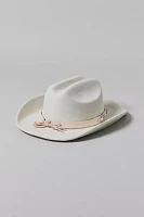 Belt Buckle Band Suede Cowboy Hat