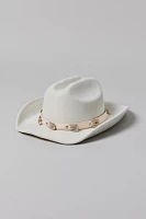 Belt Buckle Band Suede Cowboy Hat