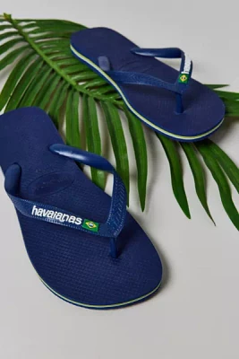 Havaianas Men's Brazil Logo Flip Flop Sandal