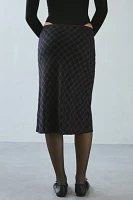 Urban Renewal Remnants Plaid Knee Length Skirt