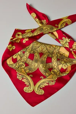 Gate Printed Silky Scarf