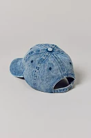 Denim Dog Patch Baseball Hat