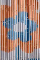 Budding Bow Beaded Bamboo Curtain