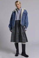 Urban Renewal Remade Flannel Hoodie Dress