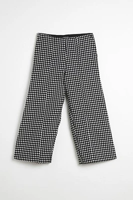 Vintage Polka Dot Pattern Capri Pant