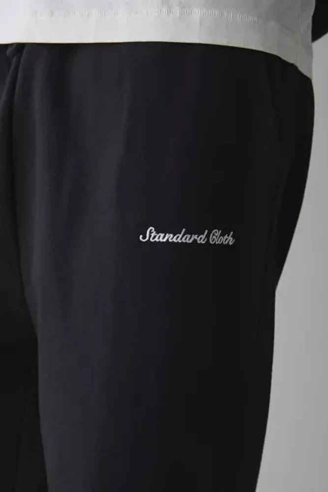 Standard Cloth Relaxed Fit Open Hem Wide Leg Sweatpant