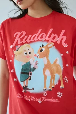 Rudolph The Red Nosed Reindeer Graphic Tee